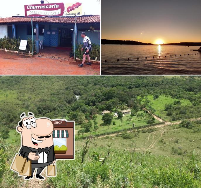 a área exterior é uma característica importante do Churrascaria Paranoá