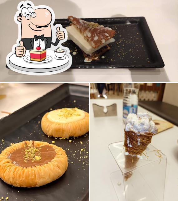 Sweetsmith Coimbatore serves a variety of desserts