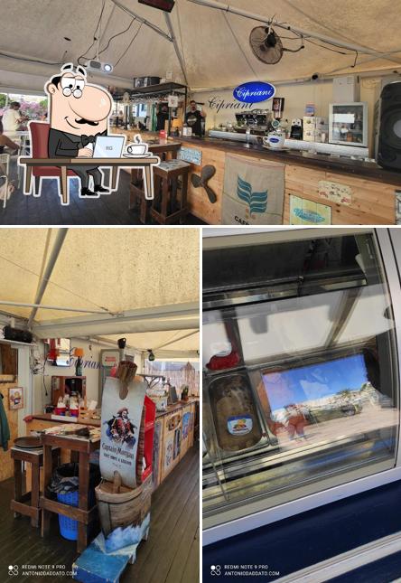 Gli interni di Cipriani Ice Drink Coffee and Food