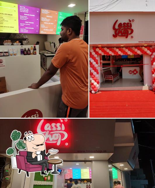 The interior of LASSI SHOP