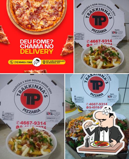 Comida em Trakkinna's Pizzaria