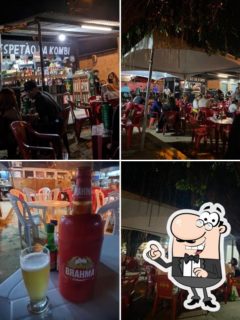 O interior do Espetão da Kombi