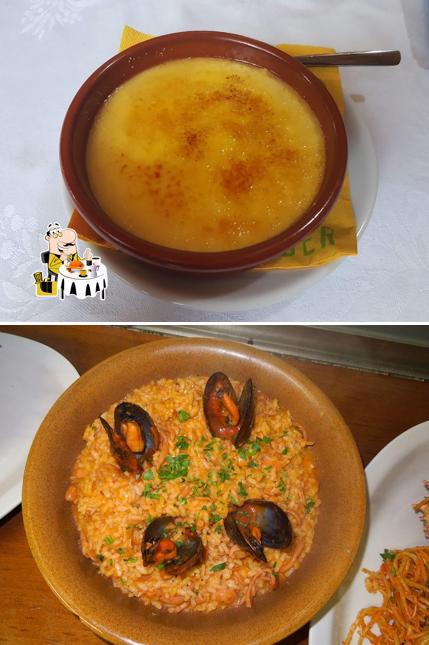 Cibo al Ristorante Alessandro Volta