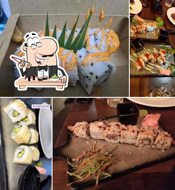 At China Bistro, you can order sushi