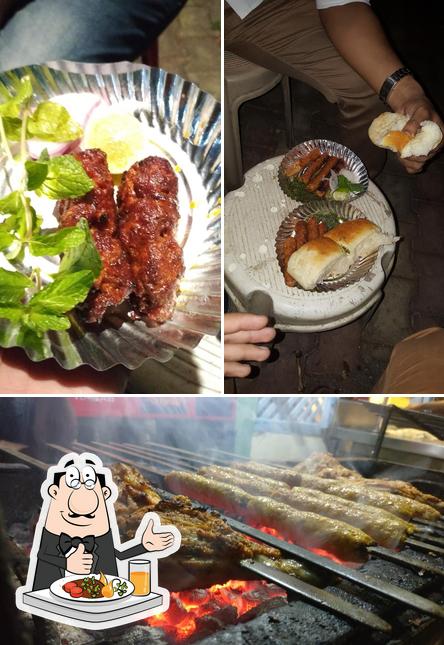 Food at Garden Seekh Kebab