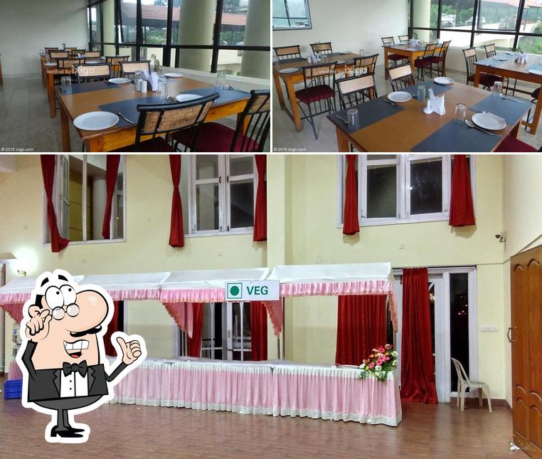 The interior of Hilldale Resorts, A 3 star Resort in Coorg