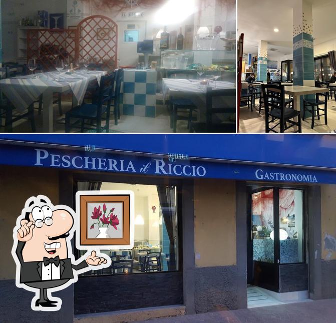 Gli interni di Il Riccio Ristorante Pescheria
