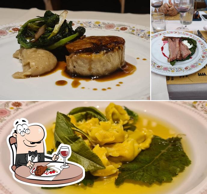 Ordina i piatti di carne a Agriturismo La Chèvre Heureuse