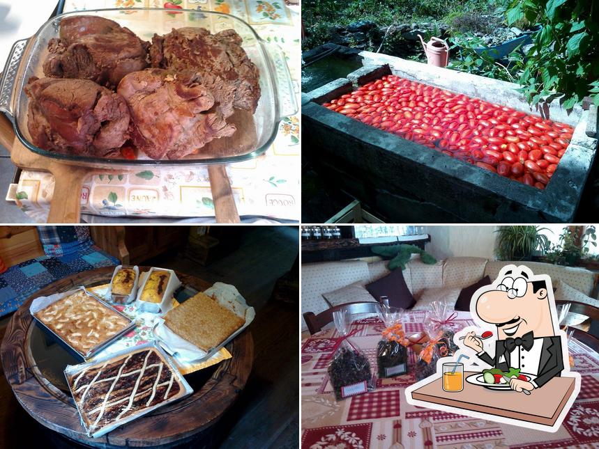 Platti al Agriturismo La Granjo Novo