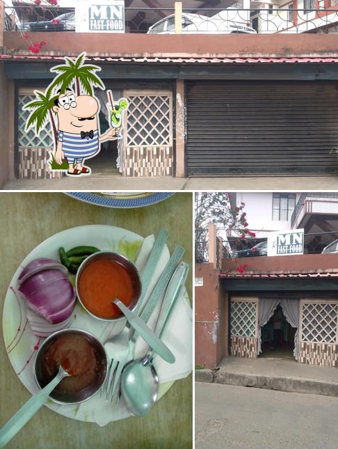 See the picture of M.N. Fast food