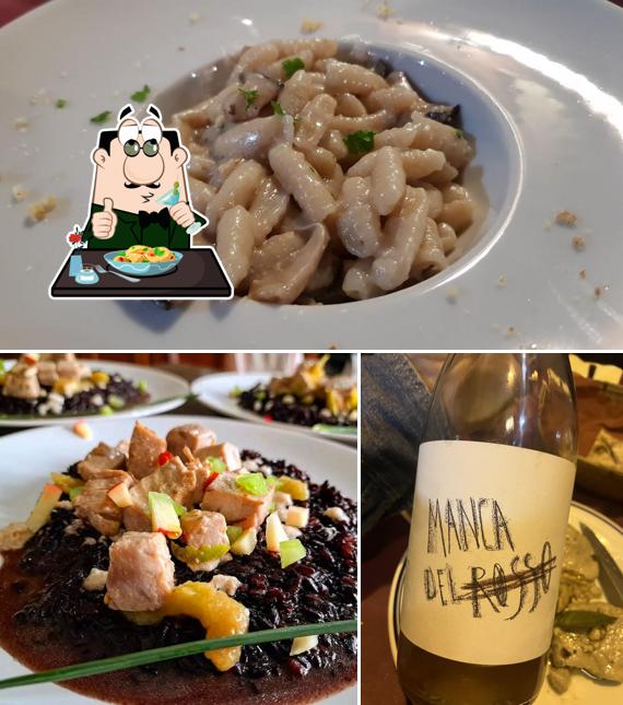 Maccheroni al formaggio al Osteria del Vicolo Ristorante Pizzeria
