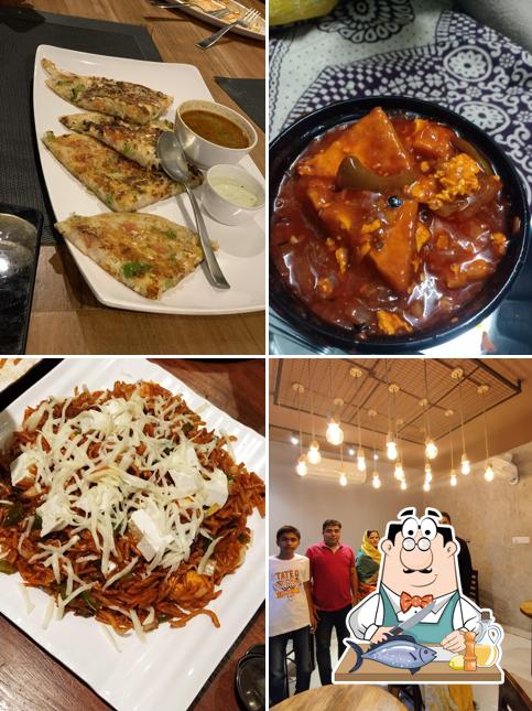 Grilled salmon at Padharo Chatokada