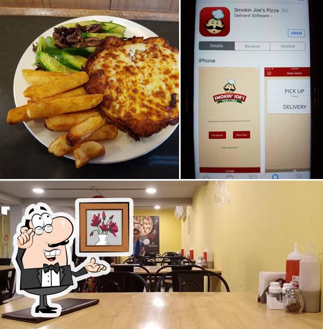 The interior of Smokin Joes Pizza Margao