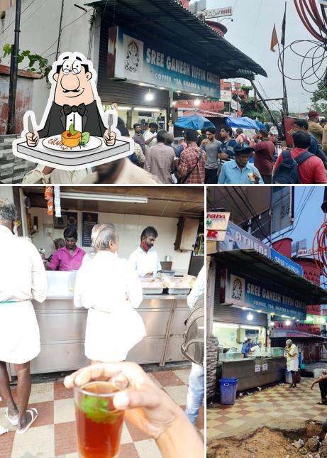 Food at Sree Ganesh Tiffin Center