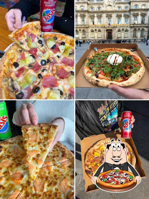 A Ta5ty Pizza - Grenoble, vous pouvez prendre des pizzas