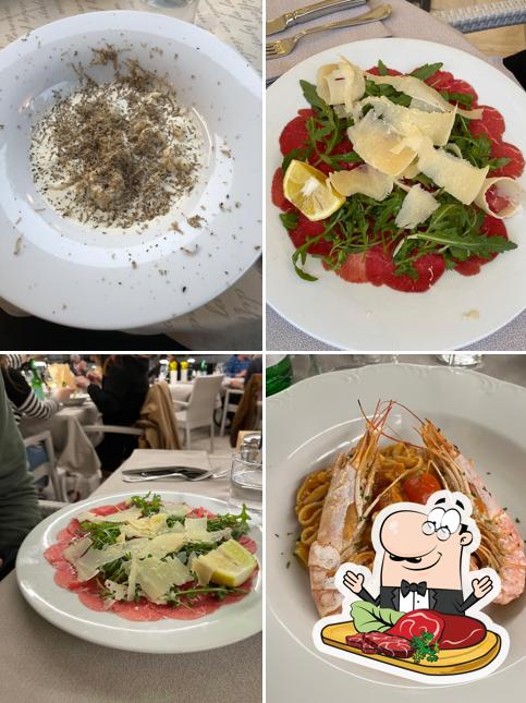 Carpaccio di manzo al Trattoria Al Commercio