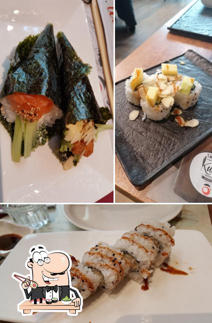 Prova le varie opzioni di sushi
