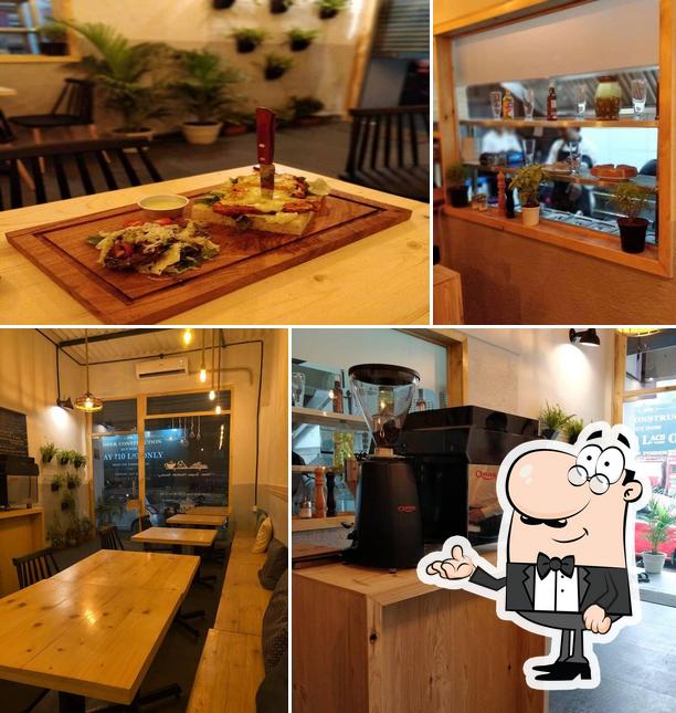 The interior of The Barn Grill