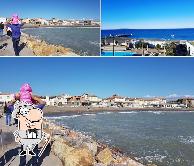 Gli esterni di Bar Acquamarina