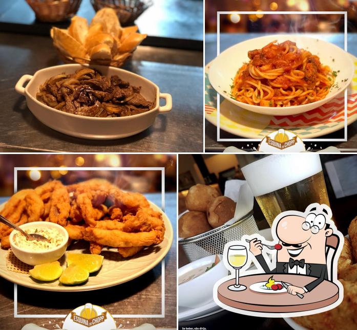 Comida em Esquina do Chopp