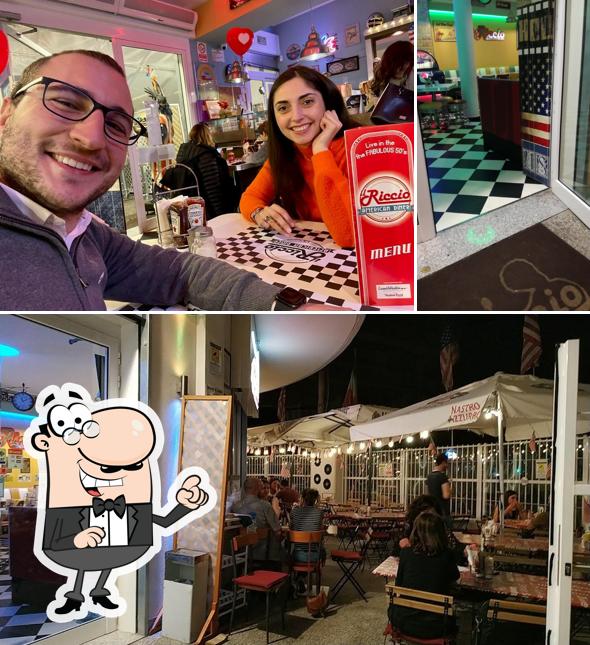 Gli interni di IL RICCIO AMERICAN DINER