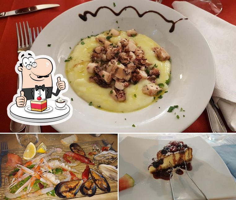 Al Giro di Boa serve un'ampia gamma di dolci