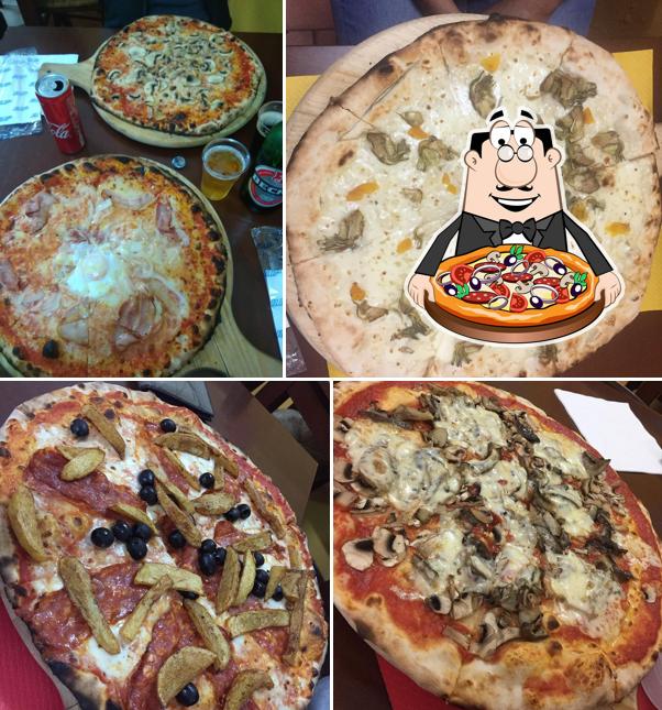 Ordina tra le molte varianti di pizza