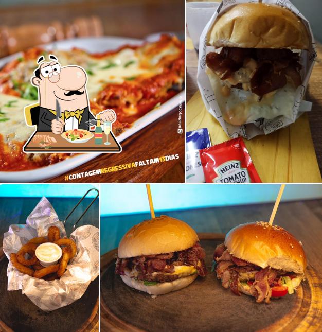 Sanduíche de carne de porco desfiada em BONGUSTO Hamburgueria e Restaurante