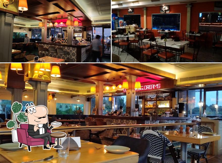 The interior of Bridge Bistro Bar