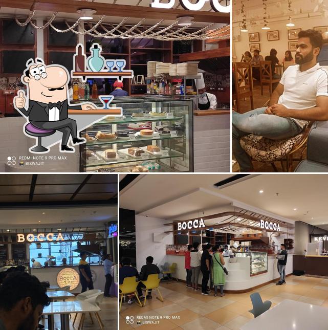 The interior of Bocca Lite