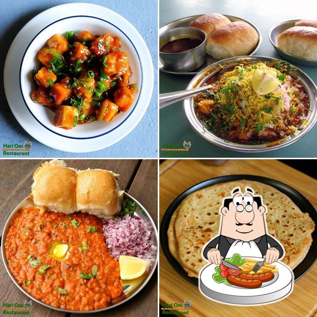 Meals at Hari Om Restaurant