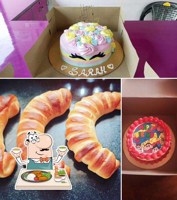 Food at Jades Bakery & Cafe shop
