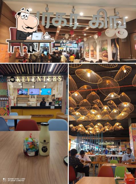 Check out how Keventers - Brookefields Mall, Coimbatore looks inside