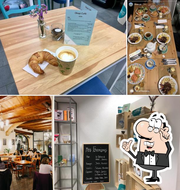 Siediti a un tavolo di Okapi Neuchâtel