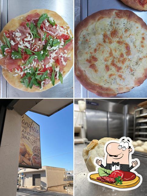 Carpaccio di manzo al Panificio Antichi Sapori