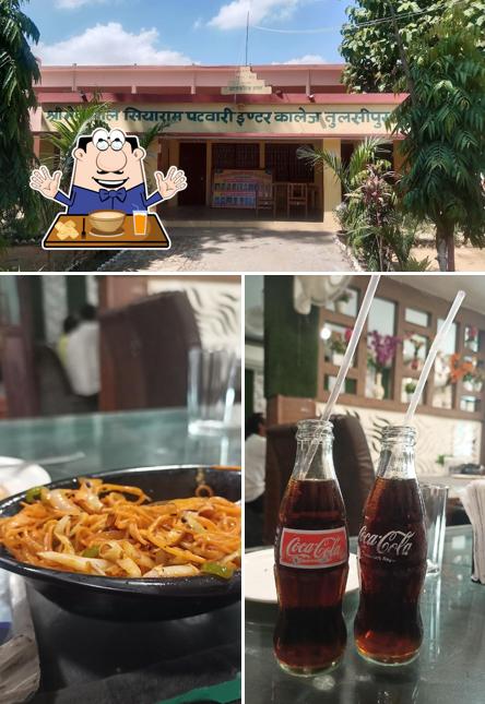 The restaurant's food and exterior