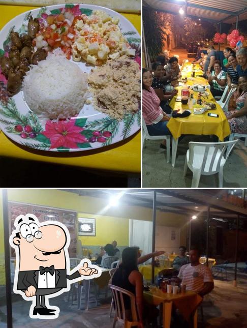 O interior do CHURRASCO DO BEIJA