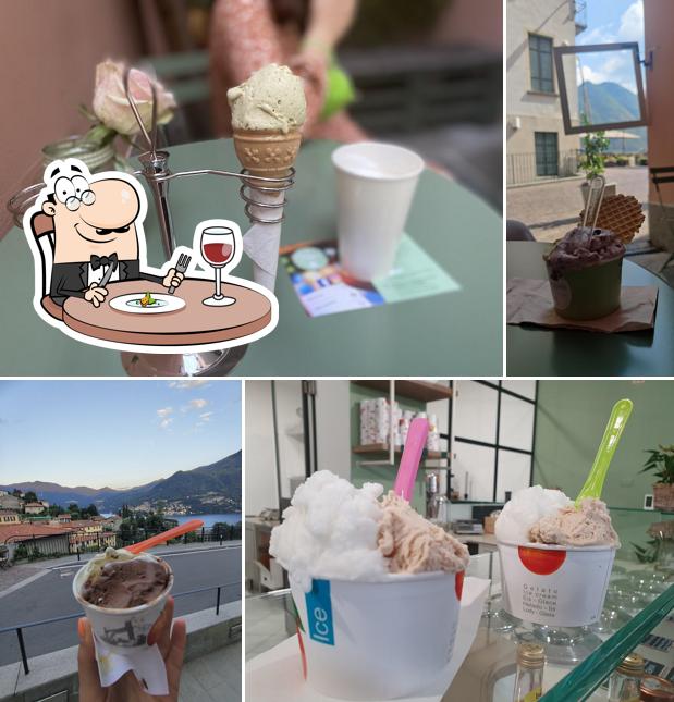 Cibo al Gelateria Le Giuggiole