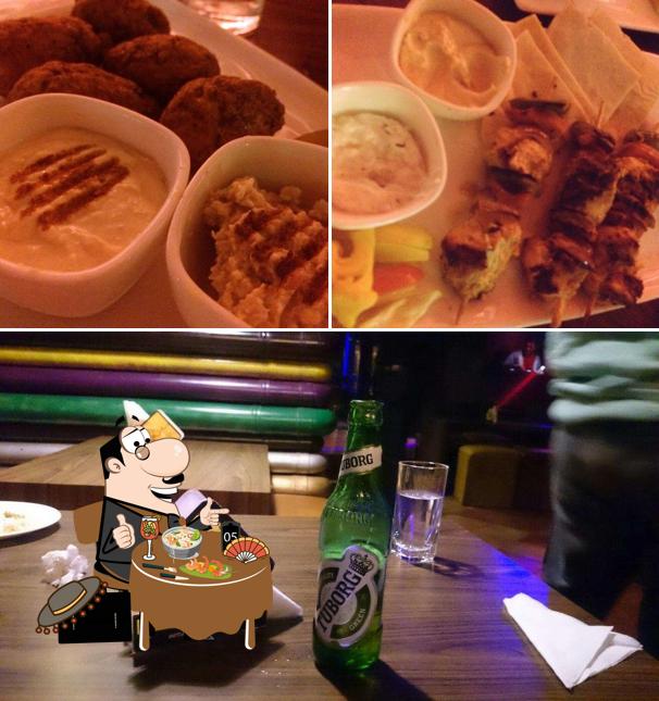The restaurant's food and interior