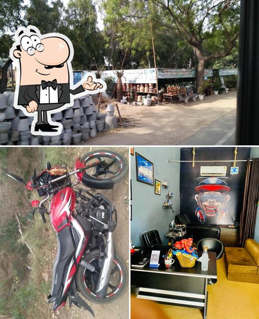 The interior of Jamu coffee center