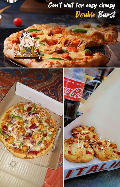 Get pizza at La Pino’z Pizza Panipat