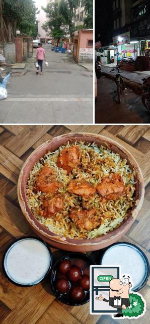 The exterior of Moradabad's Famous Biryani