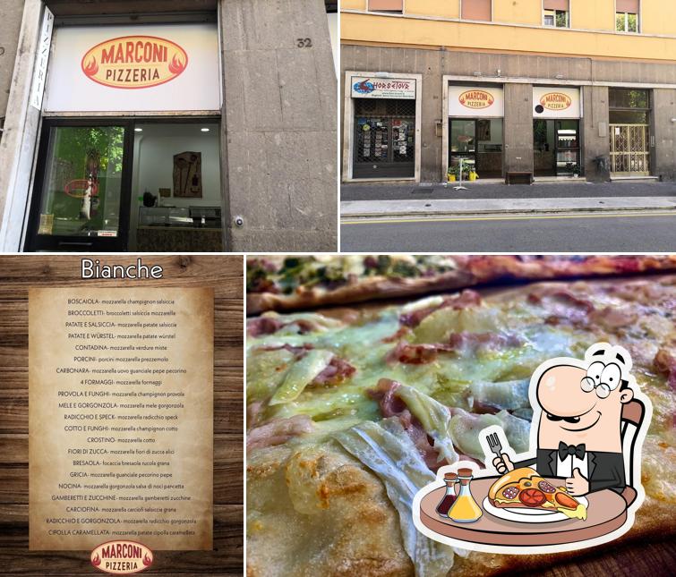A Gusto Nazionale Pizzeria Marconi, puoi goderti una bella pizza