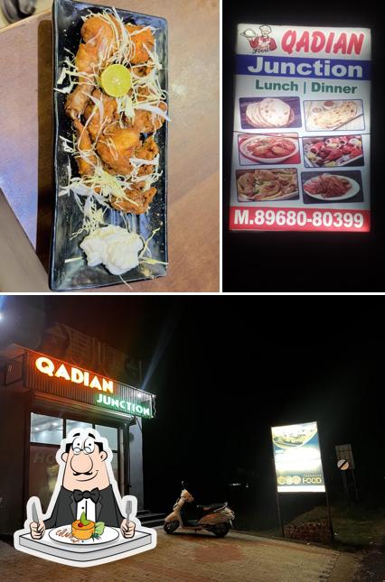 This is the picture showing food and exterior at Qadian Junction ਕਾਦੀਆਂ ਜੰਕਸ਼ਨ