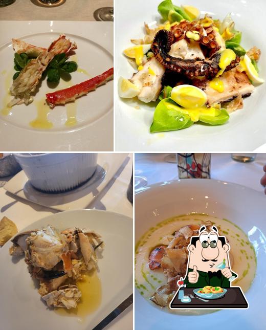 Cibo al Ristorante Tajer D'Oro