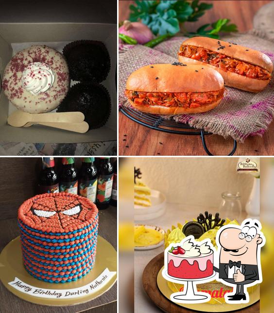 Red velvet cake at Ribbons and Balloons - The Cake Shop