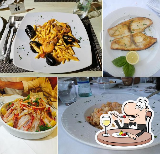 Cibo al Ristorante Lo Scoglio