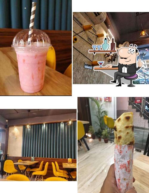 The interior of Rolls Nation Agra