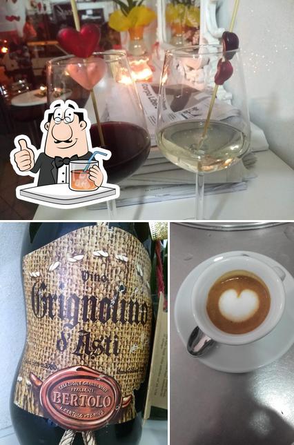 Prenditi un drink dal menu