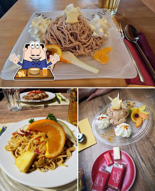 Platti al Restaurant Kafichanne